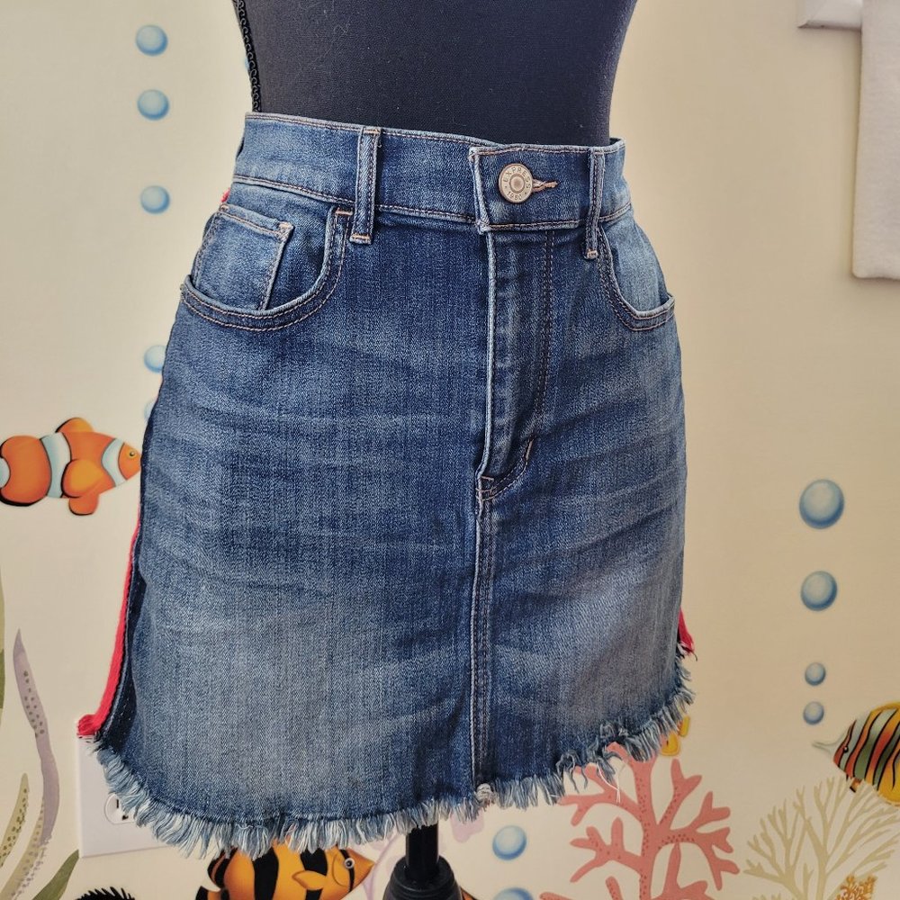 Express Denim Skirt